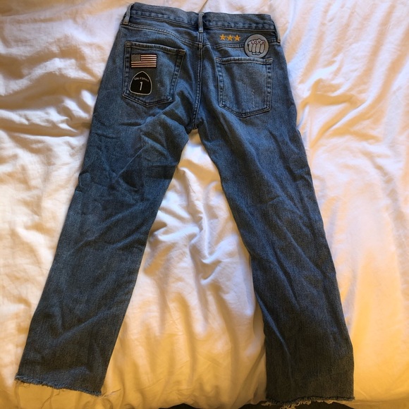 PacSun patched boyfriend jeans - Picture 3 of 3